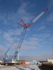 The whole crane and nothing but the crane