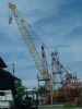 Hitachi dock crawler crane